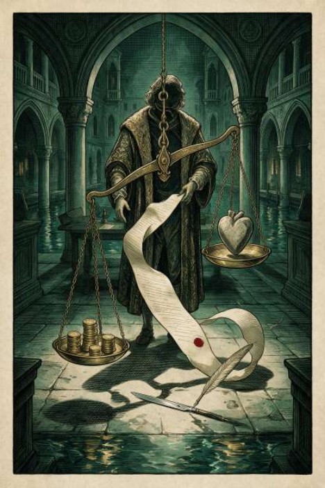 Reverse Tarot card 06, The Merchant